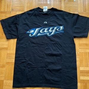 Vintage Majestic Toronto Blue Jays Jose Bautista Home t-shirt